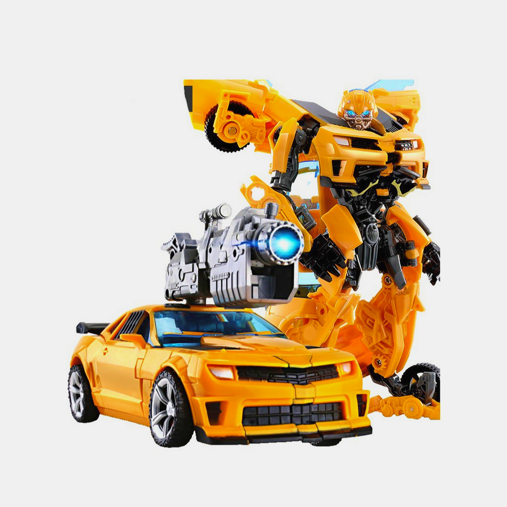 IACCES Transformation Toy Model Car that converts into a dynamic robot, made of durable plastic, with a remastered, highly detailed finish