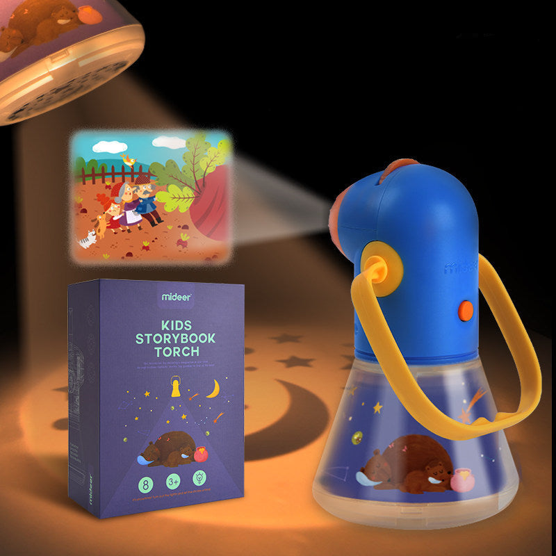 Mideer Multifunctional Story Projector with Starry Night Lamp and Story Discs