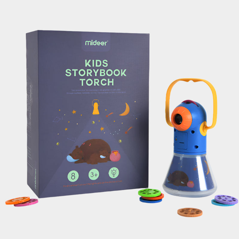 Mideer Multifunctional Story Projector with Starry Night Lamp and Story Discs