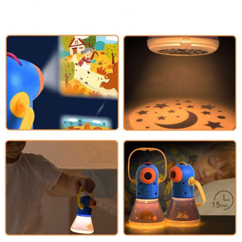 Mideer Multifunctional Story Projector with Starry Night Lamp and Story Discs