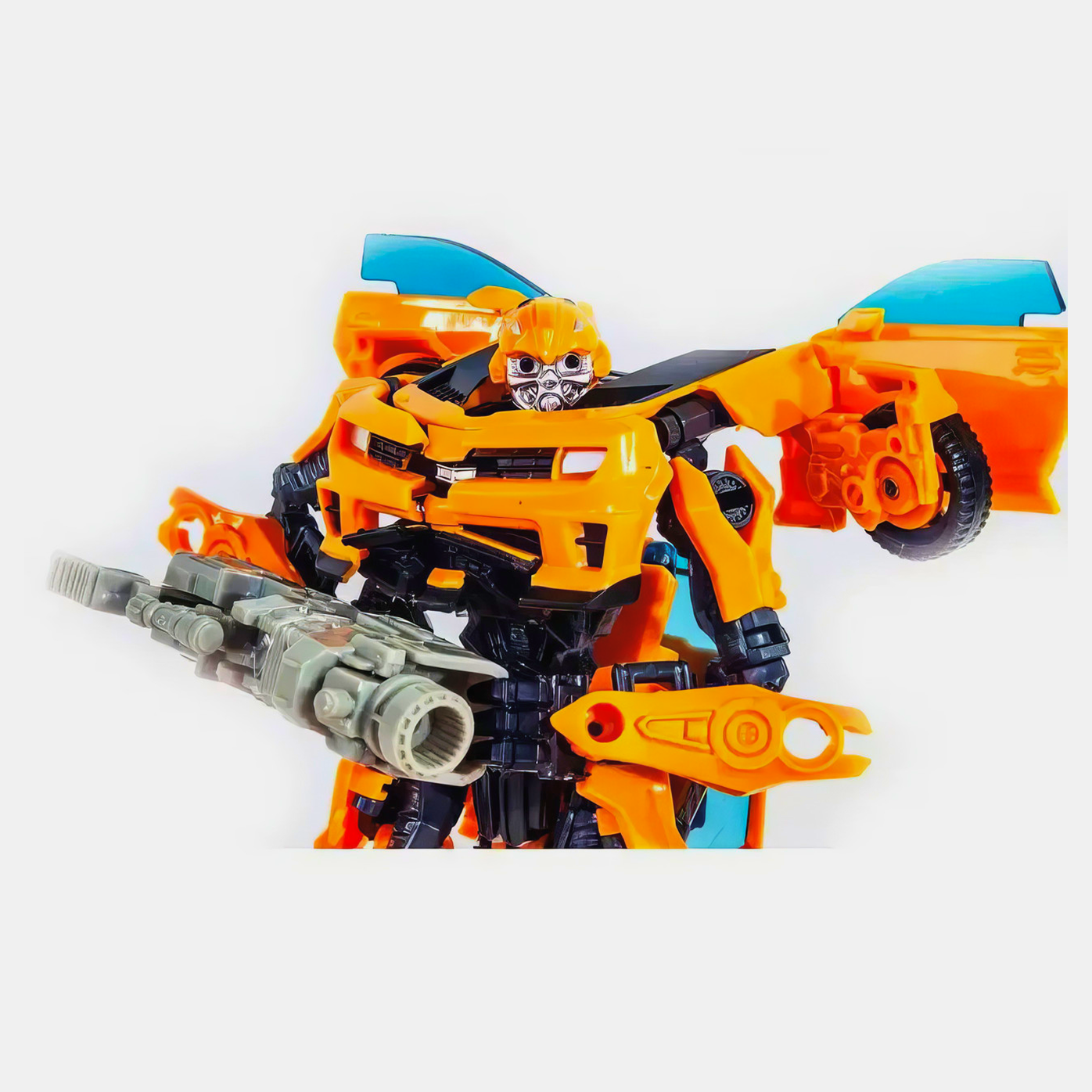 IACCES Transformation Toy Model Car that converts into a dynamic robot, made of durable plastic, with a remastered, highly detailed finish