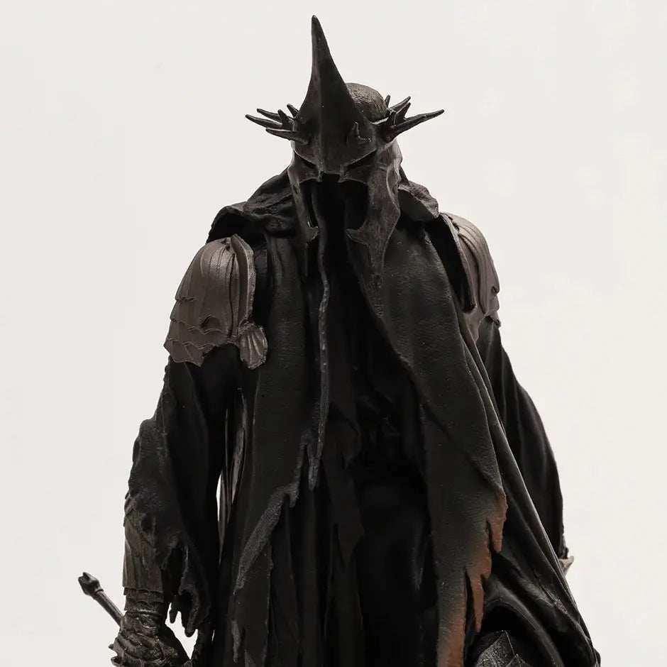 Witch King of Angmar collectible figure, approximately 26 cm tall, crafted from durable PVC and packaged in an attractive color box