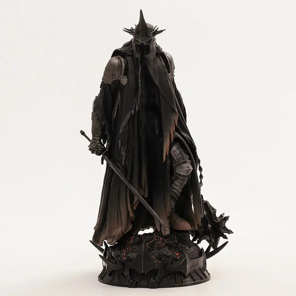 Witch King of Angmar collectible figure, approximately 26 cm tall, crafted from durable PVC and packaged in an attractive color box