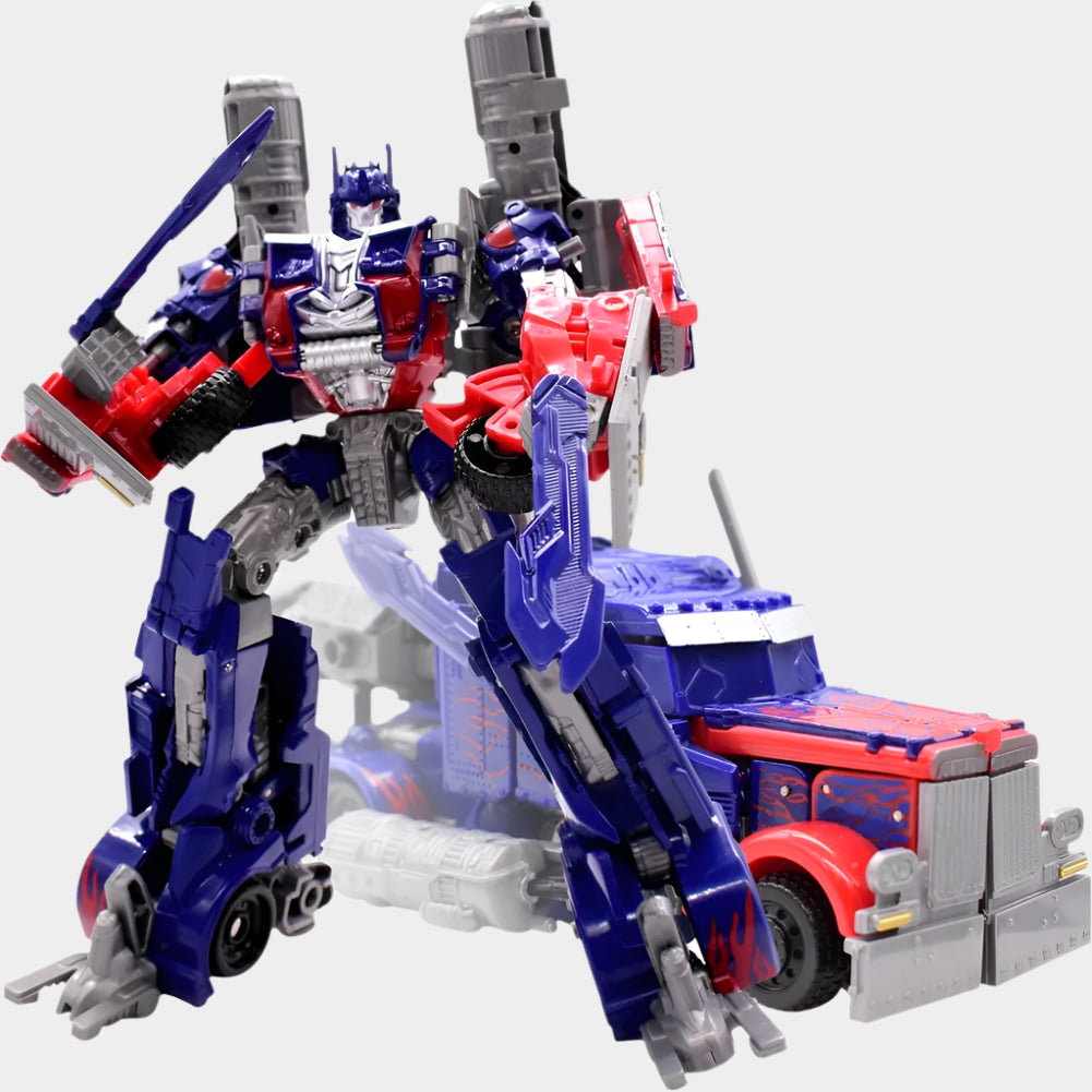 IACCES Transformation Toy Model Car that converts into a dynamic robot, made of durable plastic, with a remastered, highly detailed finish