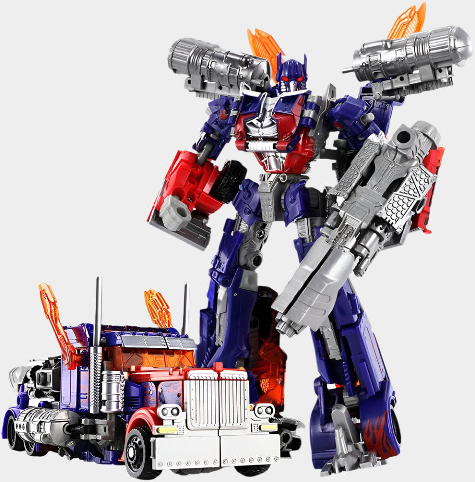 IACCES Transformation Toy Model Car that converts into a dynamic robot, made of durable plastic, with a remastered, highly detailed finish