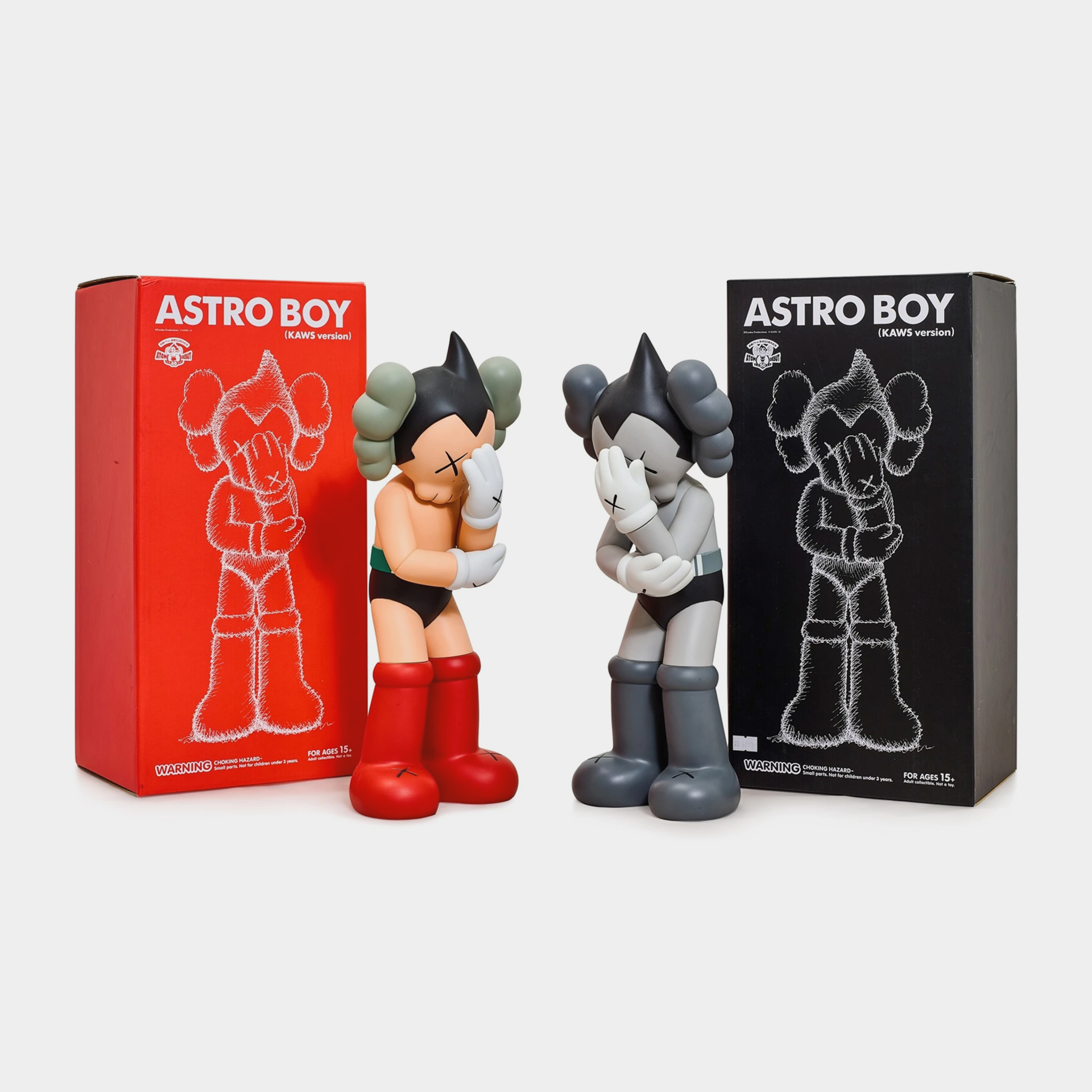 Bright and lively Astro Boy doll inspired by Sesame Street, posed with elegant gentlemanly style