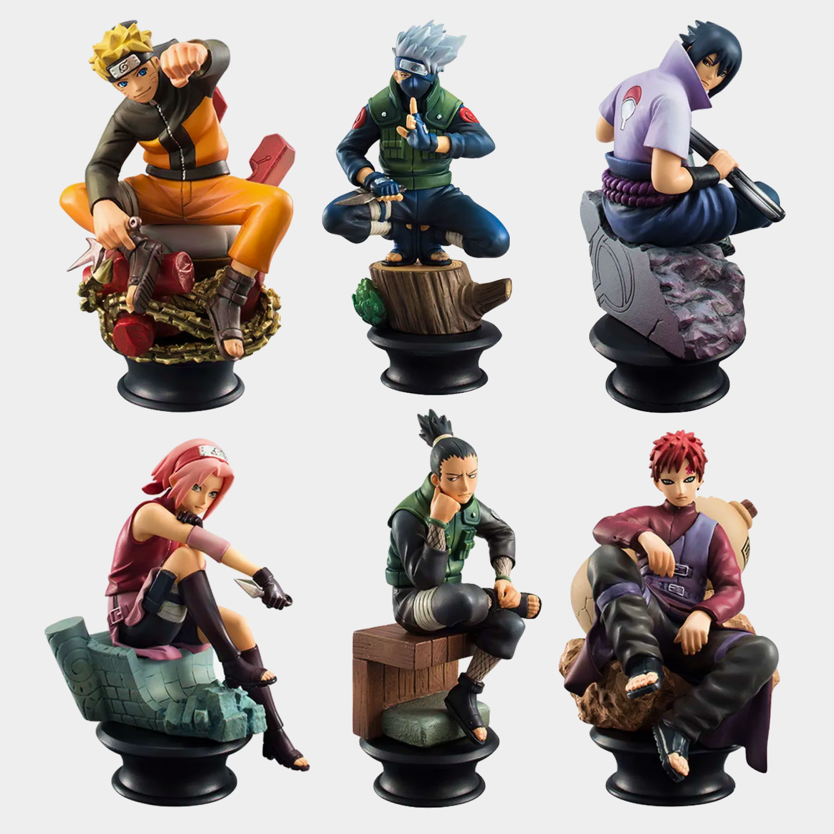 Naruto Shippuden Action Figures Set