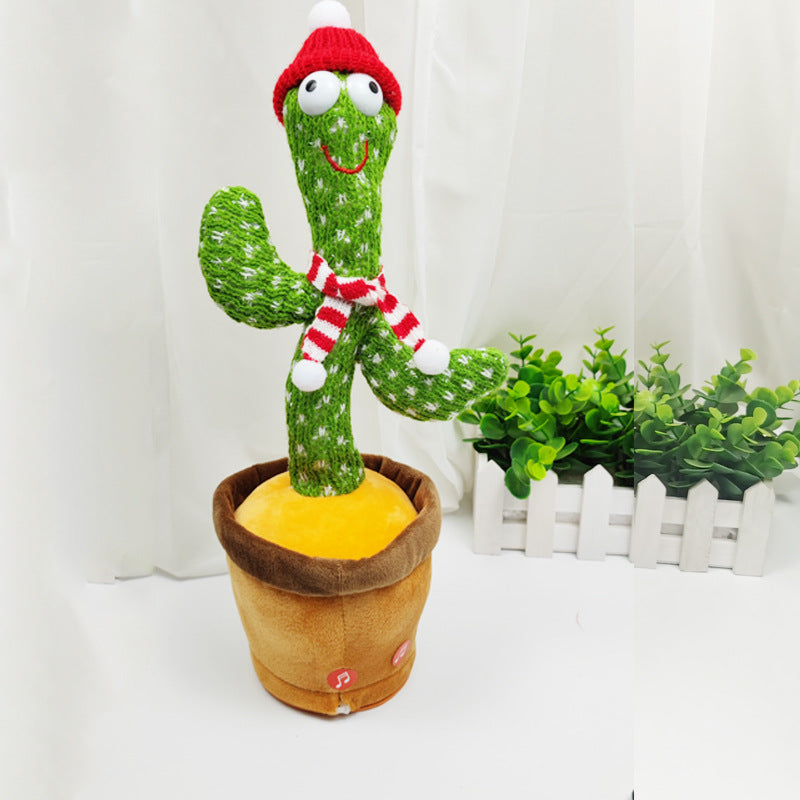 Dancing Cactus Toy – Interactive Singing & Dancing Plush