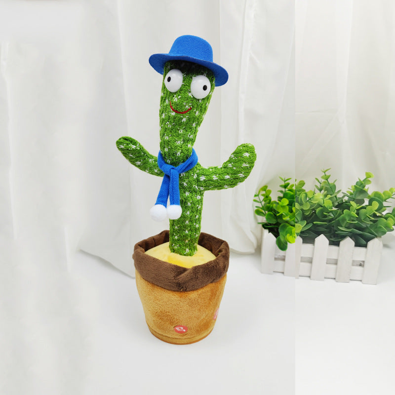 Dancing Cactus Toy – Interactive Singing & Dancing Plush