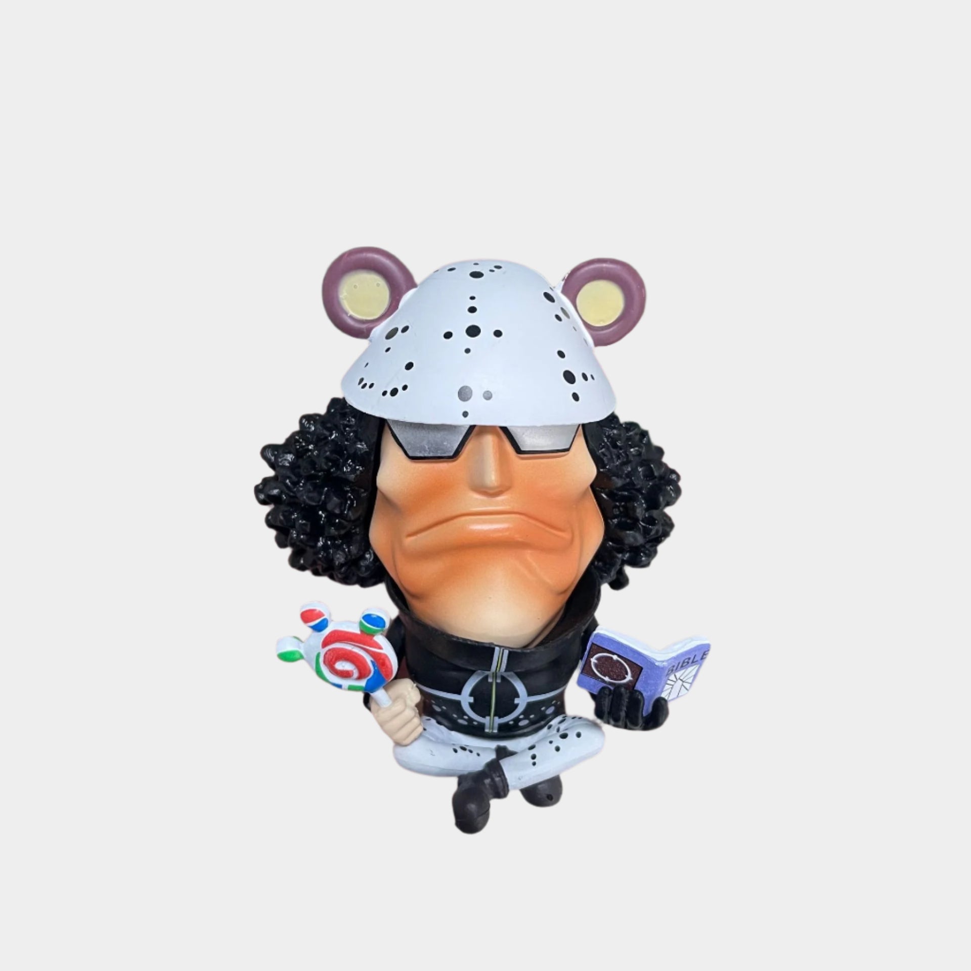 One Piece Q-Version figures set featuring adorable big head sitting dolls made from high-quality PVC, approx. 7.8–9.8 cm tall, in a blind box