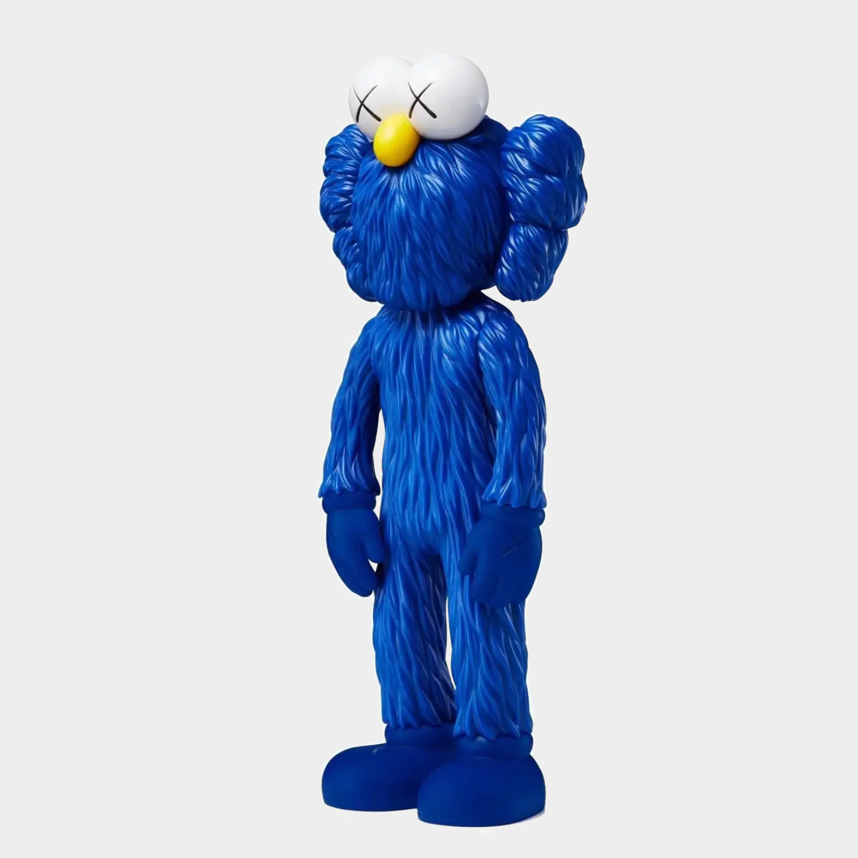 KAWS Companion figure in pink and black from the BFF Open Edition series, measuring 35.6 x 16 x 9.9 cm