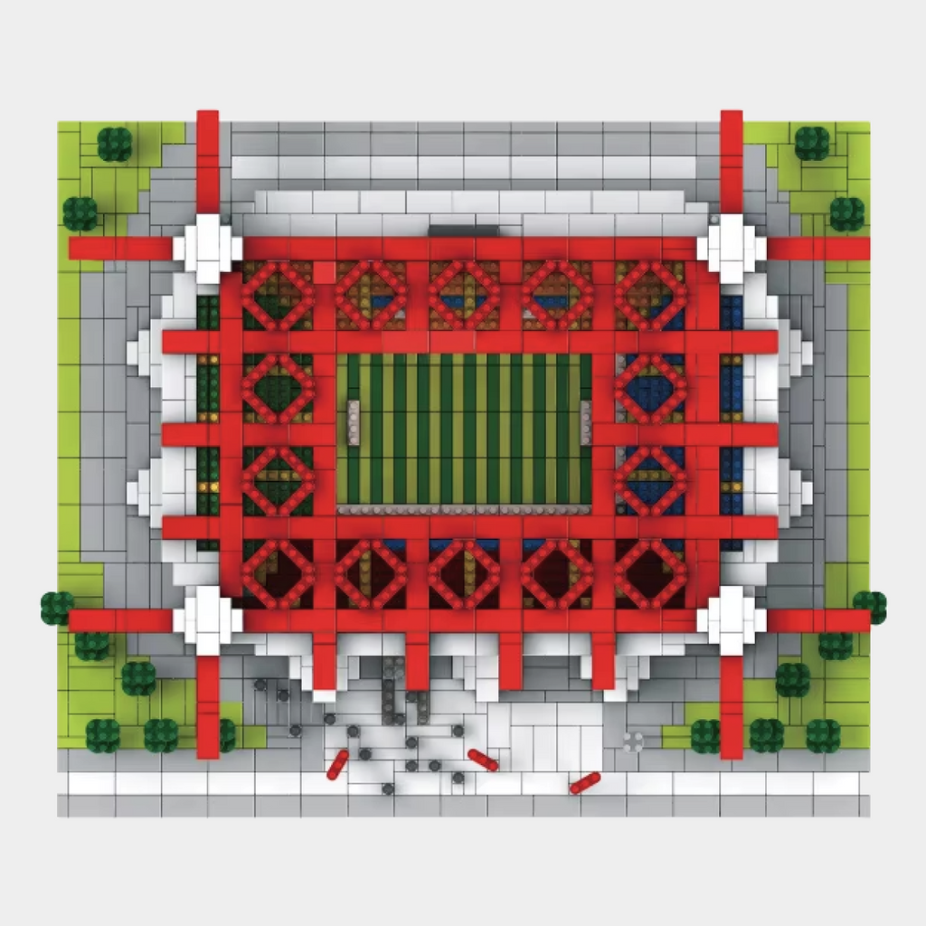 Ultimate Football Stadium Building Block Set – Old Trafford, Camp Nou, San Siro, Signal Iduna Park (4 Models, 3500–3800 Pieces Each)