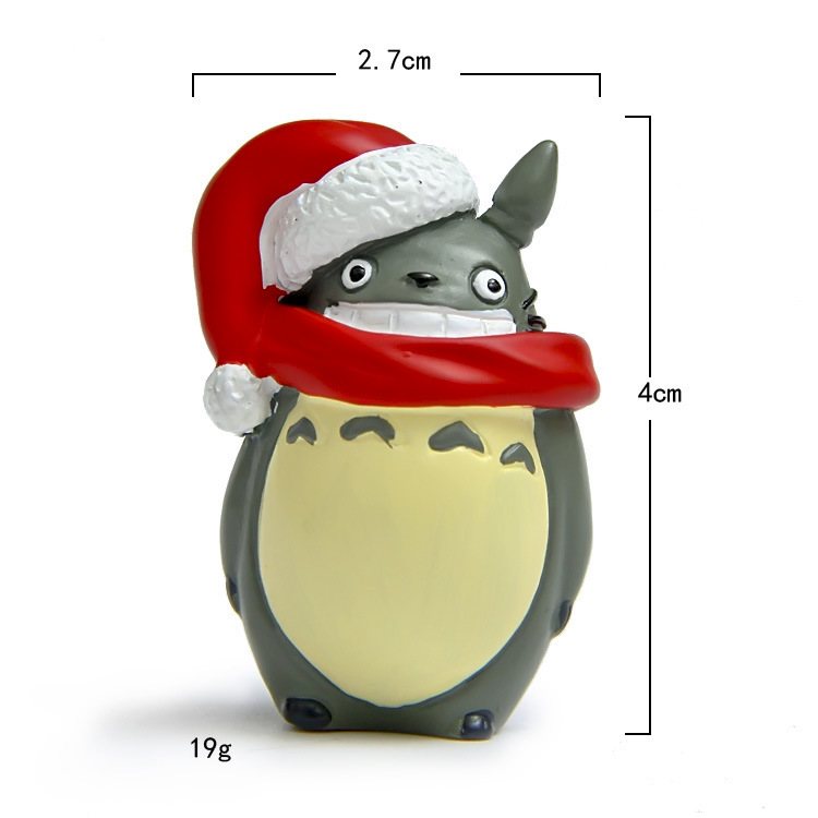 My Neighbor Totoro in a Scarf (Christmas Version) - Set of Figures