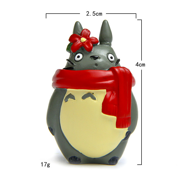 My Neighbor Totoro in a Scarf (Christmas Version) - Set of Figures