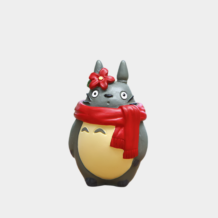 My Neighbor Totoro in a Scarf (Christmas Version) - Set of Figures