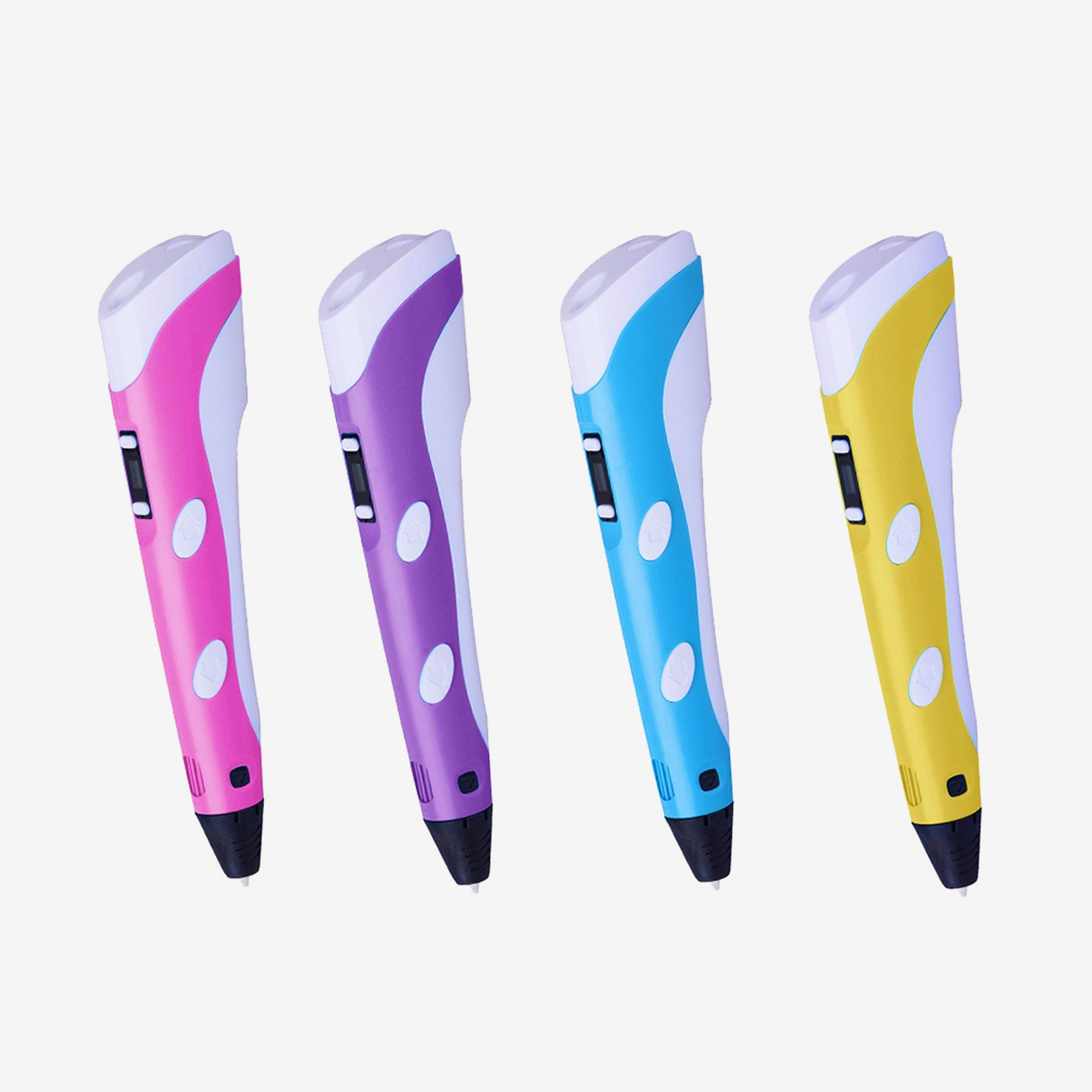 3D printing pen with color mixing function, plastic gear box transmission, and ABS construction, ideal for children’s DIY projects and creative gifts