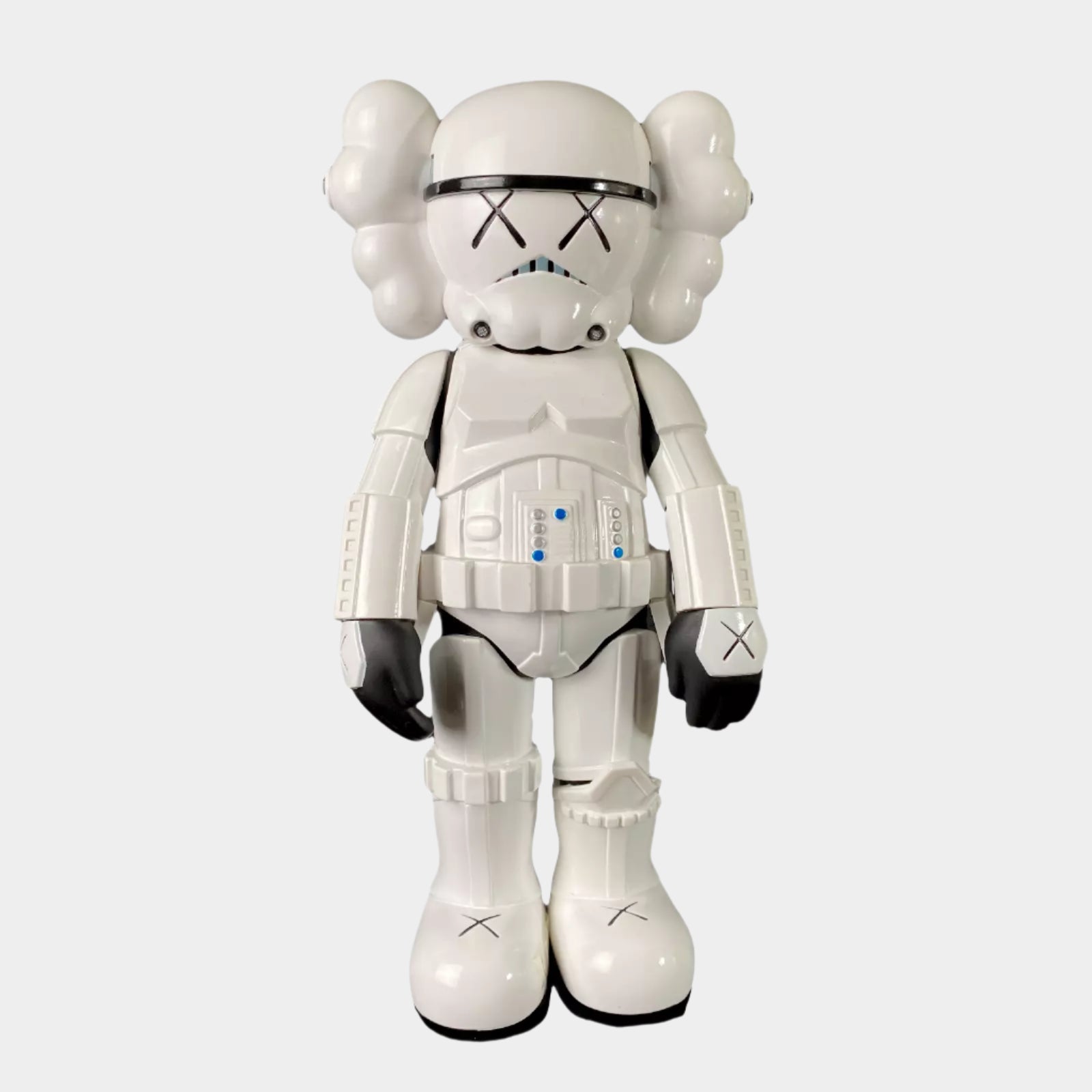 Exclusive KAWS Star Wars-inspired collectible figurine made from durable PVC, measuring 26 cm tall